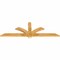 Ekena Millwork Redmond Rough Sawn Timber Gable Bracket, Western Red Cedar, 72"W x 24"H x 2"D x 4"F, 8/12 Pitch GBW072X24X0204RED00RWR - alternate 5